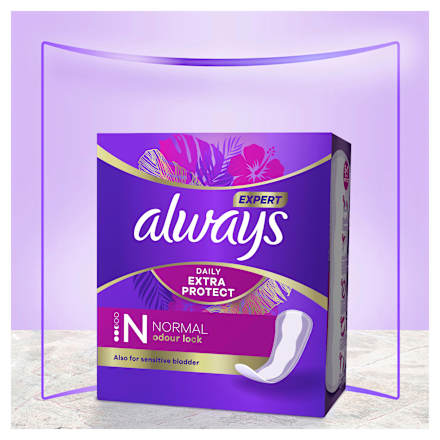 Slipeinlagen Daily Extra Protect Normal, Big Pack always