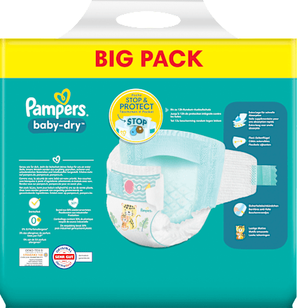 baby-dry Windeln Gr. 4+ (10-15 kg) Big Pack Pampers