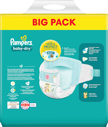 baby-dry Windeln Gr. 5+ (12-17 kg) Big Pack Pampers