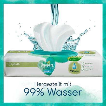 Feuchttücher Harmonie Aqua (6x48 St) Pampers Harmonie