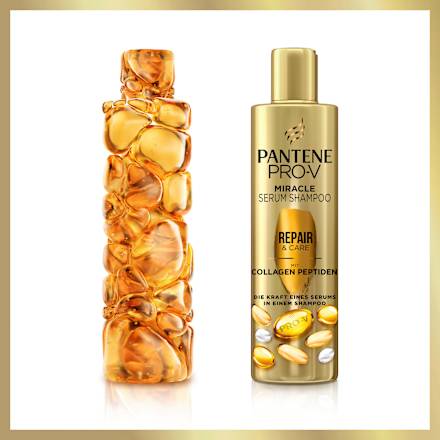 Shampoo Repair & Care, Collagen Miracle Serum PANTENE PRO-V