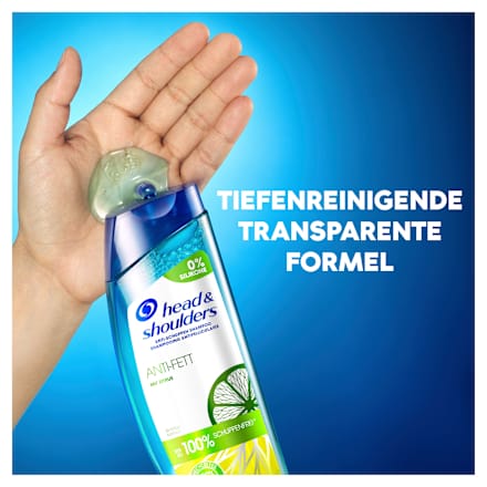Shampoo Anti-Schuppen Anti-Fett head&shoulders