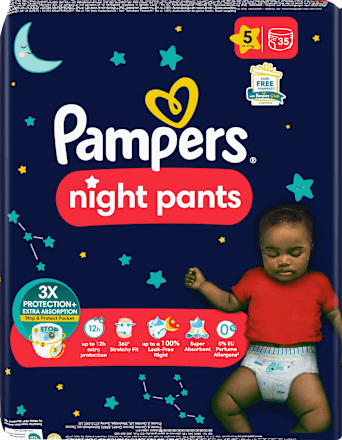Baby Pants night Baby Dry  Gr. 5 (12-17 kg) Pampers
