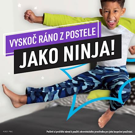 Ninjamas Pyjama plenkové kalhotky Kosmické lodě, velikost 8 Ninjamas