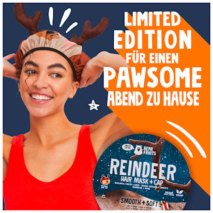Haarmaske Reindeer Bear Fruits