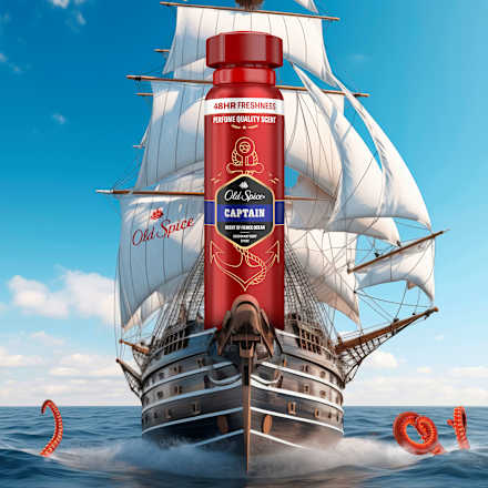 Deospray Captain Old Spice