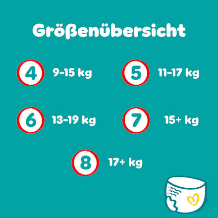 Baby Pants Baby Dry Gr.4 Maxi (9-15 kg), Monatsbox Pampers