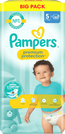 premium protection Windeln Gr. 5 (11-16 kg) Big Pack Pampers