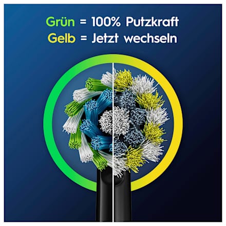Aufsteckbürsten Pro Cross Action schwarz Oral-B