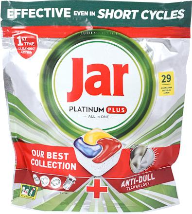 kapsle do myčky Platinum Plus All in One Lemon Jar
