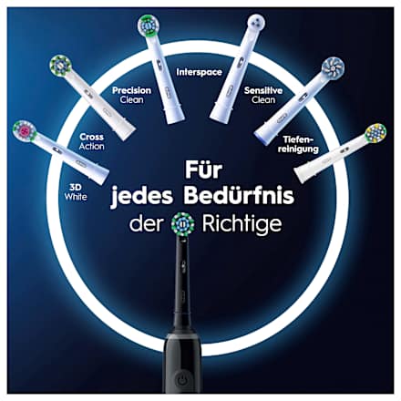 Elektrische Zahnbürste Pro 3 3000 Cross Action Black Oral-B