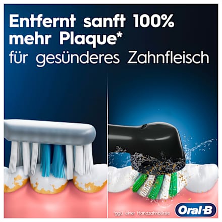 Pro 3 3900 Elektrische Zahnbürste mit 2. Handstück schwarz Oral-B