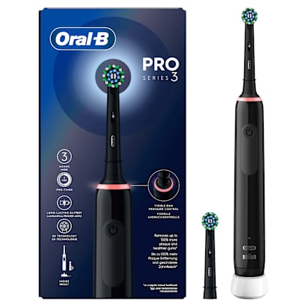 Elektrische Zahnbürste Pro 3 3000 Cross Action Black Oral-B