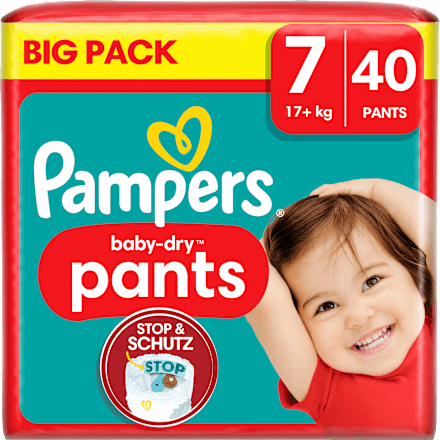 Baby Pants Baby Dry Gr.7 Extra Large (17+ kg), Big Pack Pampers