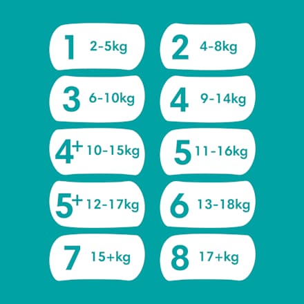 Windeln Baby Dry Gr. 2 Mini (4-8 kg), Big Pack Pampers