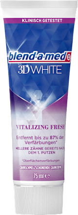 Zahnpasta 3D White Vitalizing Fresh blend-a-med