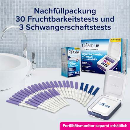Teststäbchen für Fertilitätmonitor  Clearblue