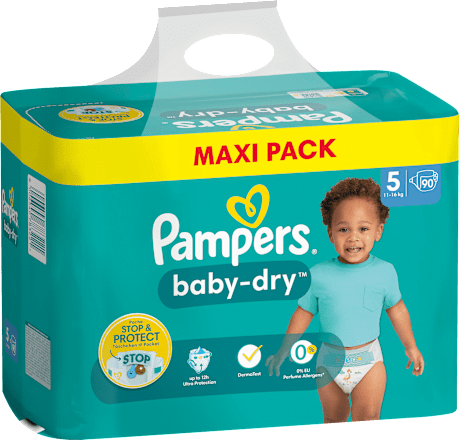 baby-dry Windeln Gr. 5 (11-16 kg) Maxi Pack Pampers