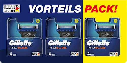 Rasierklingen ProGlide, Vorteilspack  Gillette