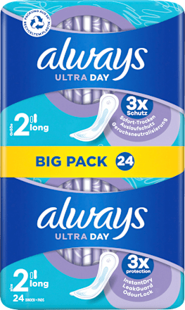 Ultra Binden Long Big Pack always
