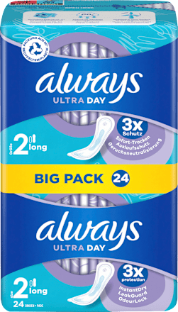 Ultra Binden Long Big Pack always