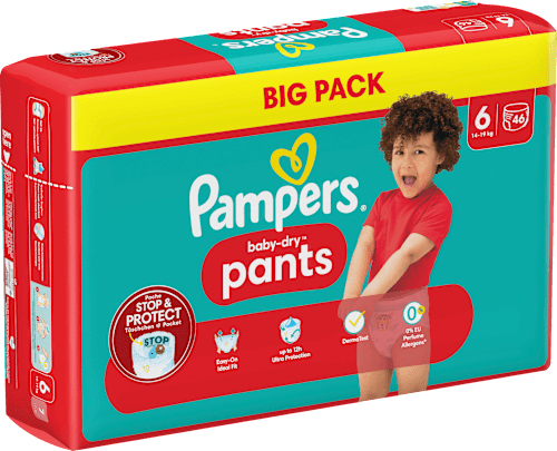 Baby Pants Baby Dry Gr.6 Extra Large (14-19 kg), Big Pack Pampers