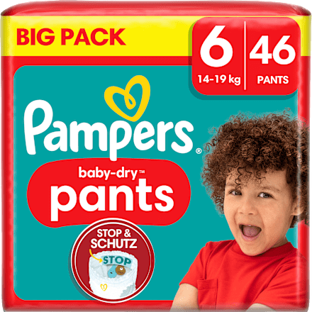 Baby Pants Baby Dry Gr.6 Extra Large (14-19 kg), Big Pack Pampers
