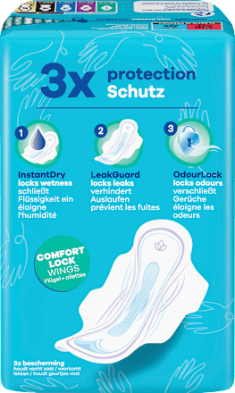 Ultra-Binden mit Flügeln Normal Giga Pack always