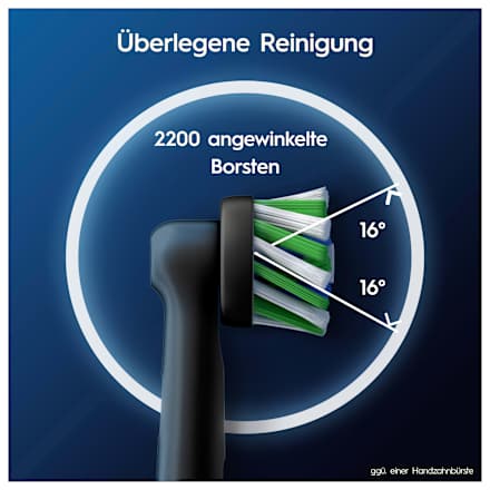 Aufsteckbürsten Pro Cross Action schwarz Oral-B