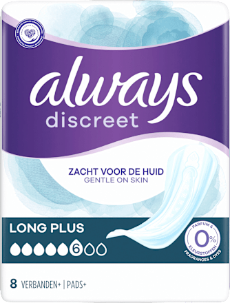 Einlagen für Blasenschwäche Long Plus always