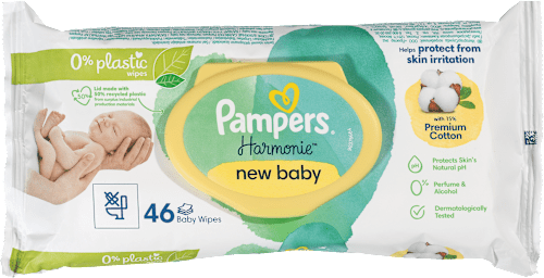 new baby vlažne maramice Pampers Harmonie