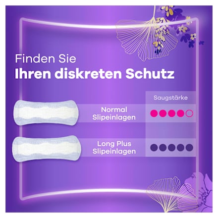 discreet Slipeinlagen Inkontinenz Long Plus always