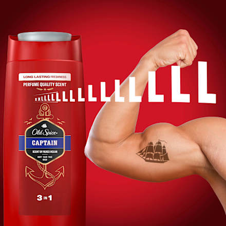 Duschgel Old Spice Captain Old Spice