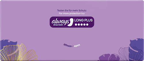 discreet Slipeinlagen Inkontinenz Normal always