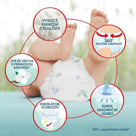 plenkové kalhotky velikost 6 Pampers Harmonie