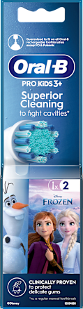 Testine di ricambio kids Superior Cleaning Frozen Oral-B