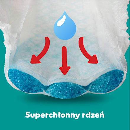 Pieluchomajtki Active Baby Pants 7 Pampers active baby