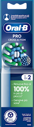 Testine di ricambio PRO Cross Action Oral-B