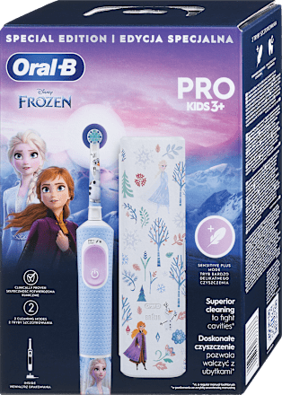 Otroška električna zobna ščetka Pro Kids 3+ Frozen Oral-B