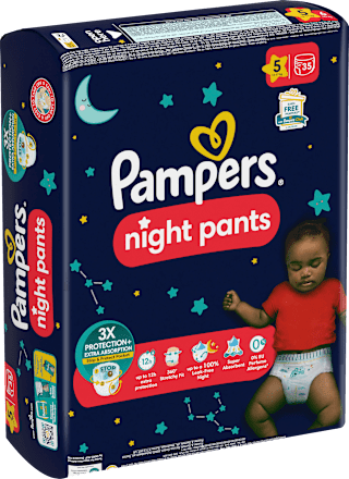 Baby Pants night Baby Dry  Gr. 5 (12-17 kg) Pampers