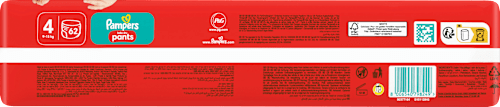 Baby Pants Baby Dry Gr.4 Maxi  (9-15 kg), Big Pack Pampers