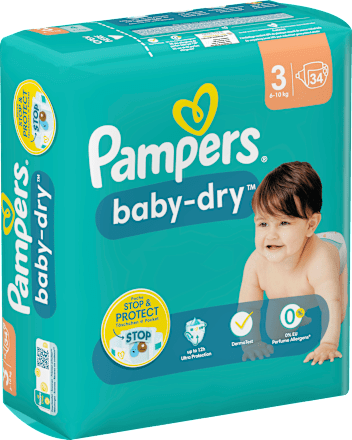 Windeln Baby Dry Gr.3 Midi (6-10 kg) Pampers