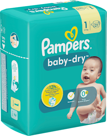 Windeln Baby Dry, Gr. 1 Newborn (2-5 kg) Pampers