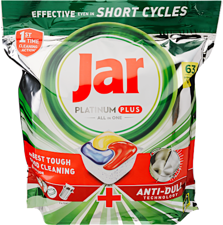 Mosogatógép tabletta Platinum Plus Lemon Jar