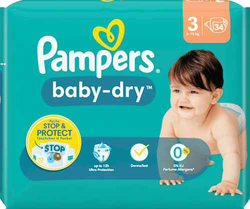 Windeln Baby Dry Gr.3 Midi (6-10 kg) Pampers