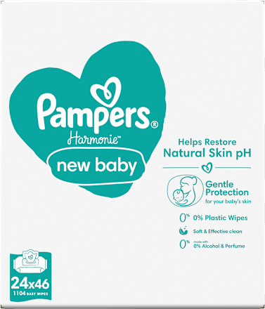 Feuchttücher Harmonie New Baby (24x46 St) Pampers Harmonie