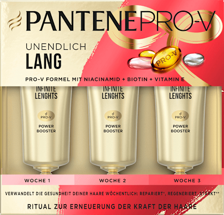 Haarkur Rescue Shots Unendlich Lang (3x15 ml) PANTENE PRO-V