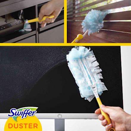 Duster miotełka do kurzu rączka + 4 wkłady Swiffer