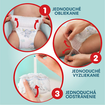 Plienkové nohavičky veľ. 6 (13-19 kg) Pampers Premium Care