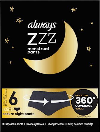Menstruationshöschen Gr. S/M  always